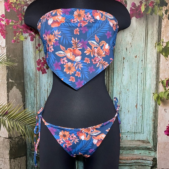 NWOT 2 pcs strapless set bikini - Picture 5 of 9